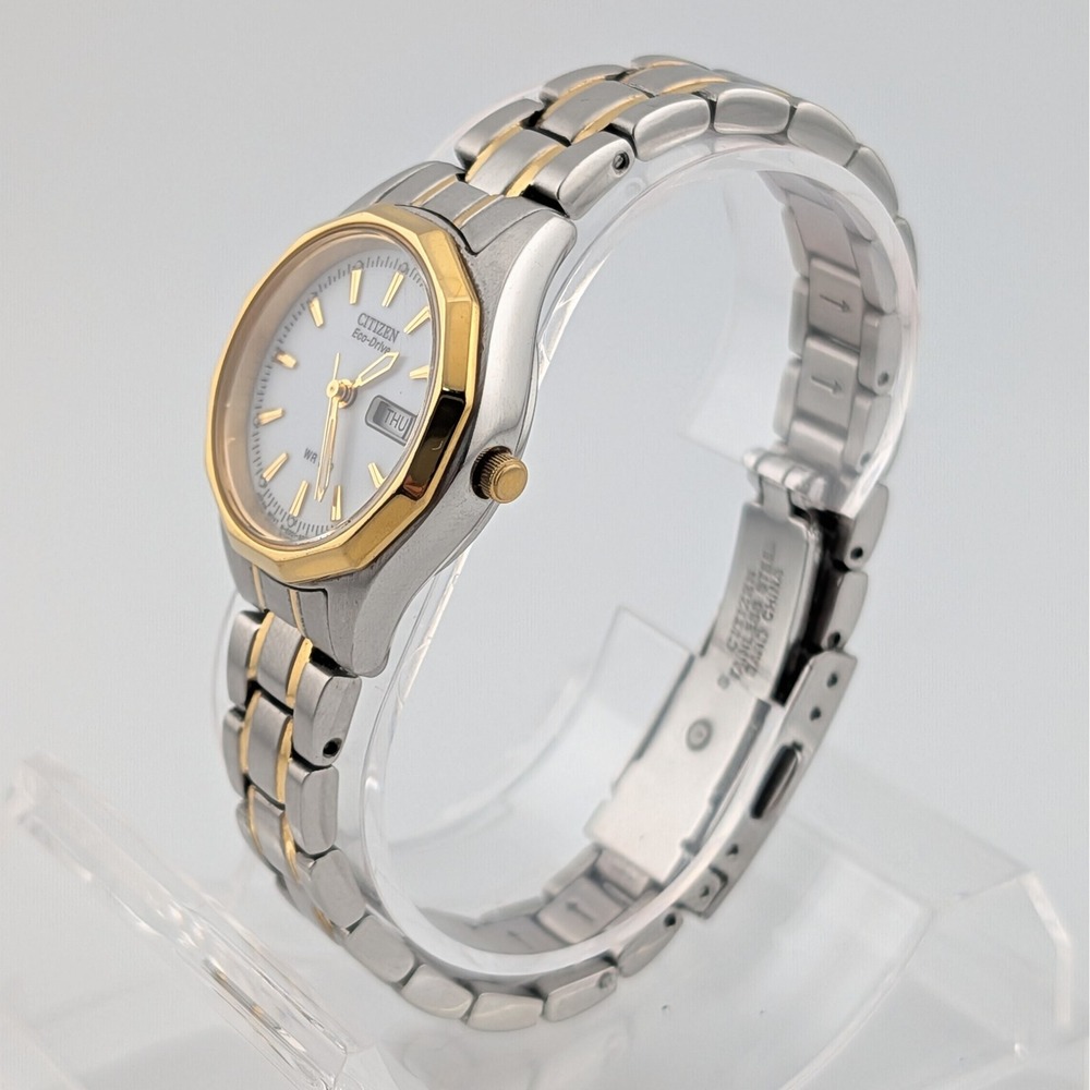 Citizen Corso - Two-Tone Silver and Gold Women's Eco-Drive Watch - Picture 5 of 10